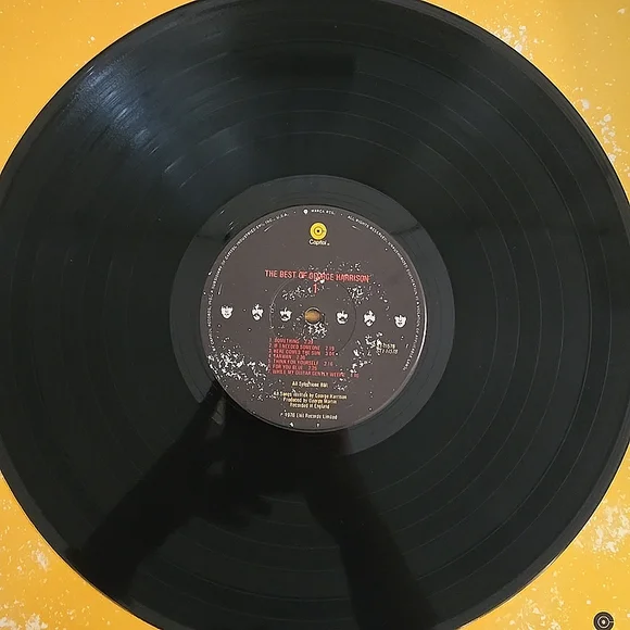 George Harrison – Best Of George Harrison (NM) 1st Press, Rare Vinyl, ST-11578 - Picture 5 of 8